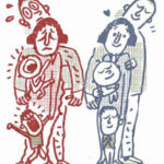 Two families; one's happy, the other's miserable.