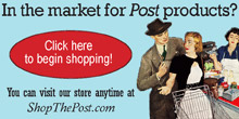Shop the Post for Saturday Evening Post items
