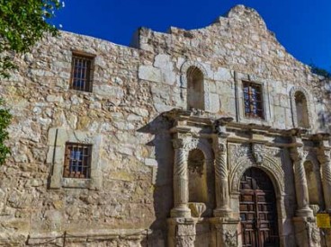 The Alamo in San Antonio, Texas