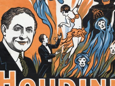 A Harry Houdini poster