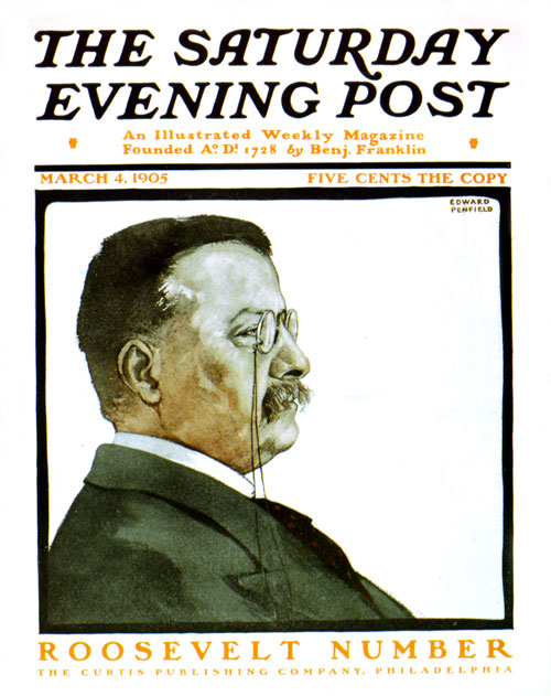 Teddy Roosevelt by Edward Penfield