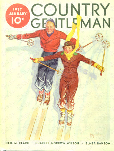 Cover of Country Gentleman from January 1, 1937