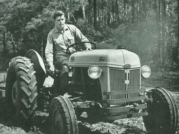 Andy Griffith at his 53-acre tract in Manteo, N.C.