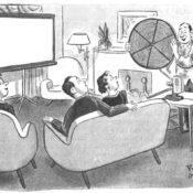 Family show their vacation movies