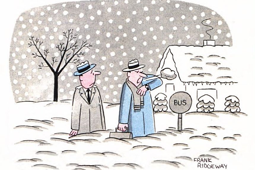Cartoons: That's Snow Funny | The Saturday Evening Post Cartoons: That's Snow Funny | The Saturday Evening Post
