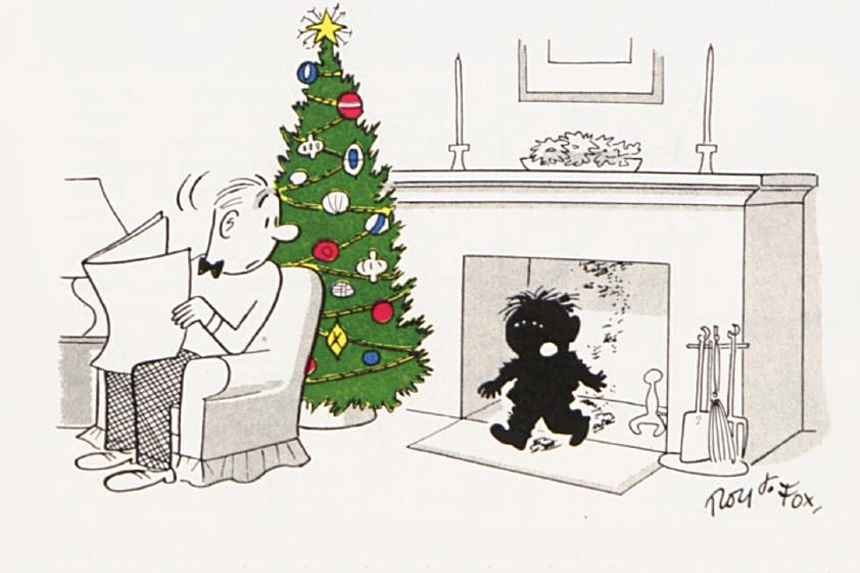 Vintage Christmas Cartoons | The Saturday Evening Post Vintage Christmas Cartoons | The Saturday Evening Post