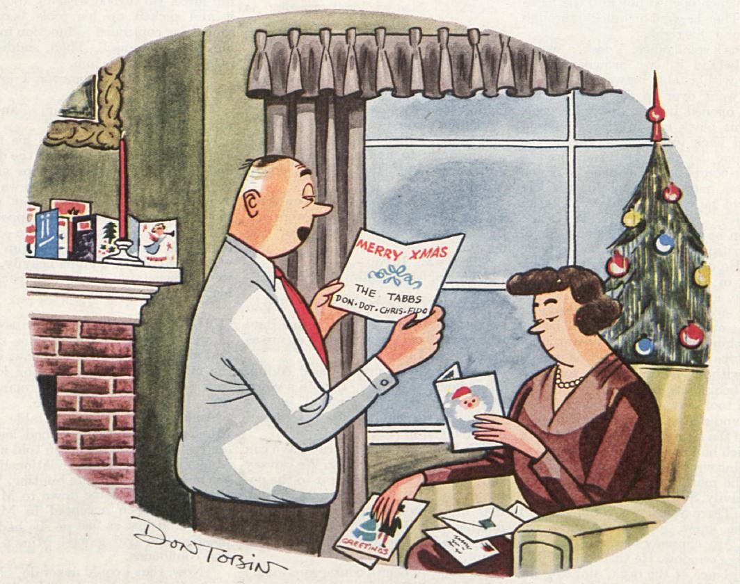 Vintage Christmas Cartoons | The Saturday Evening Post
