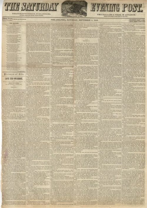 September 6, 1856 Archives | The Saturday Evening Post