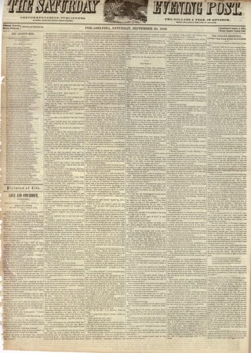September 20, 1856 Archives | The Saturday Evening Post