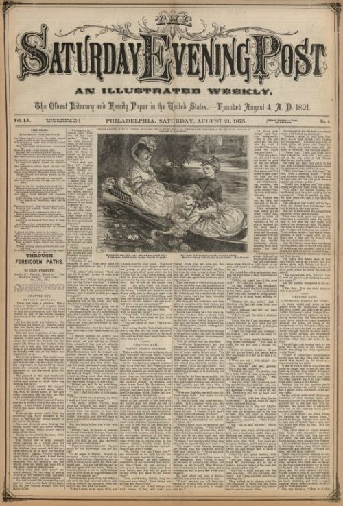 August 21, 1875 Archives | The Saturday Evening Post
