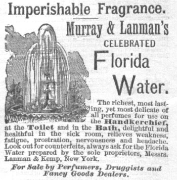 Lanman & Kemp Florida Water advertisement