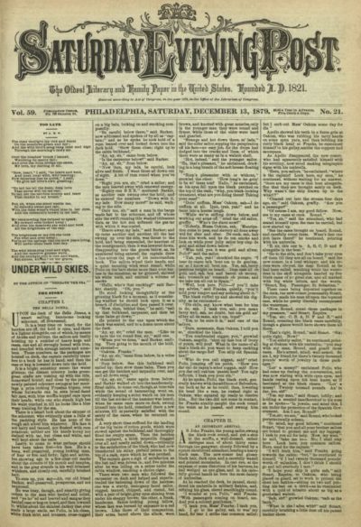 December 13, 1879 | The Saturday Evening Post