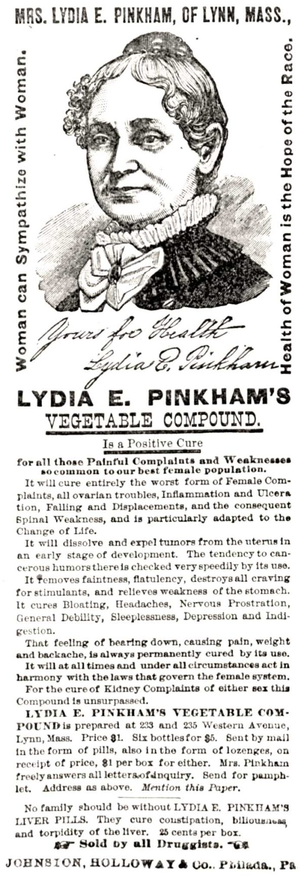 Pinkham's Cure for 'Women’s Complaints' | The Saturday Evening Post