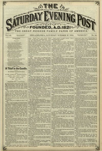October 31, 1885 Archives | The Saturday Evening Post