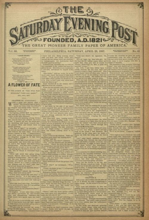 April 23, 1887 Archives | The Saturday Evening Post
