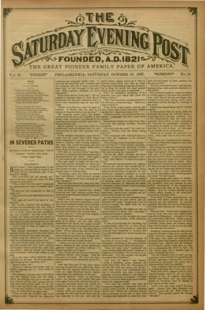 October 15, 1887 Archives | The Saturday Evening Post