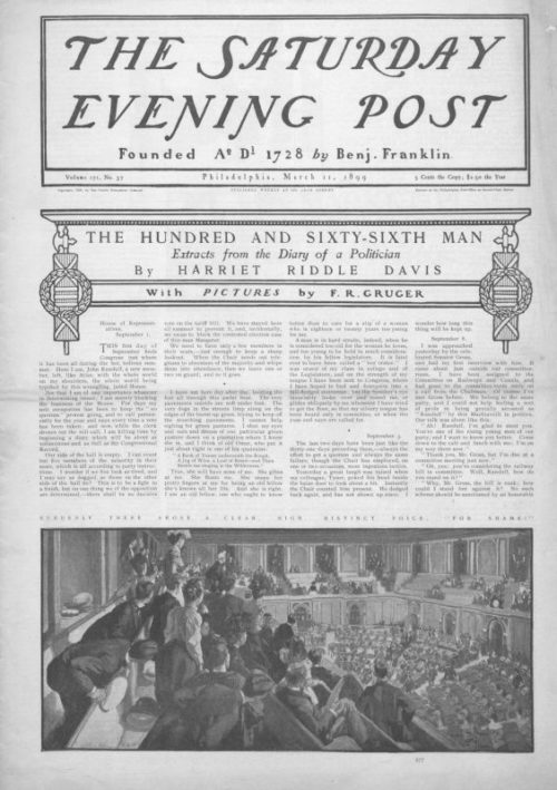 March 11, 1899 The Saturday Evening Post