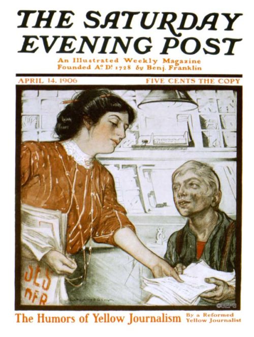 The Humors of Yellow Journalism The Saturday Evening Post