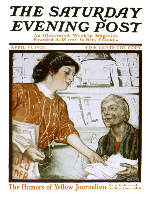 The Humors of Yellow Journalism The Saturday Evening Post