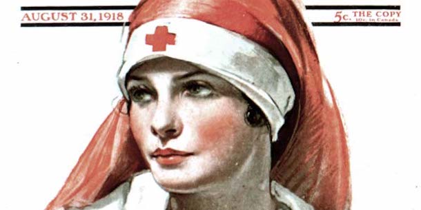 Red Cross worker