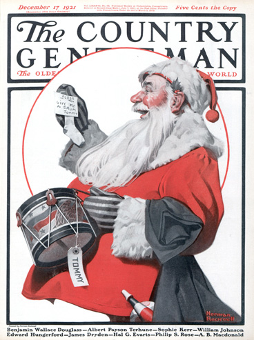 Drum for Tommy Norman Rockwell December 17, 1921