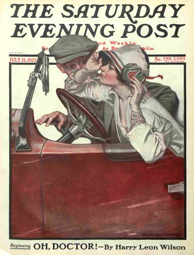 Cover of The Saturday Evening Post July 21, 1923