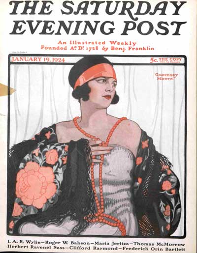 Cover of The Saturday Evening Post January 19, 1924