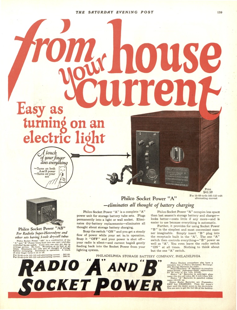 1920s Radio Advertisements