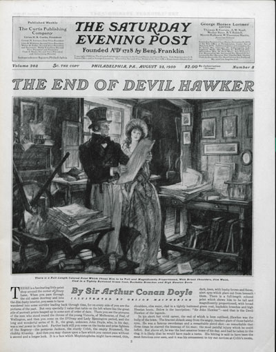 1930_08_23_arthur_conan_doyle The End of Devil Hawker, by Sir Arthur Conan Doyle. August 23, 1930