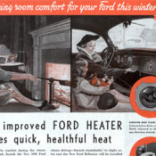 Ford car advertisement 1935