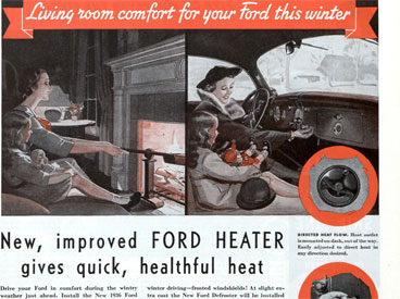 Ford car advertisement 1935