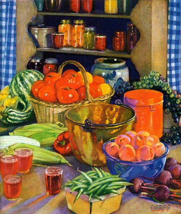 Canning Table | The Saturday Evening Post