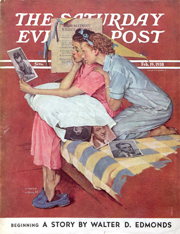 Movie Star Norman Rockwell February 19, 1938
