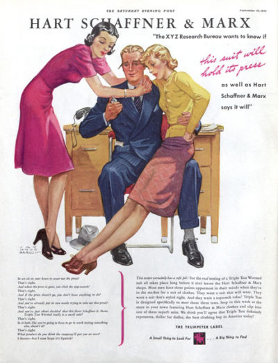 Hart Schaffner & Marx Ad