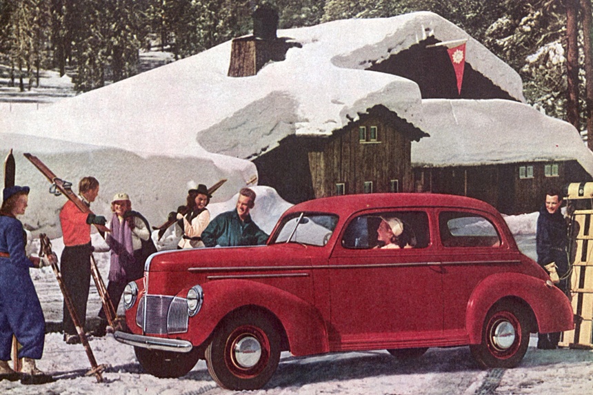 Vintage Ads: Mid-Century Winter Travel