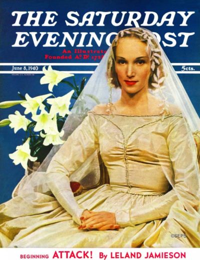 JUNE 24 1939  SATURDAY EVENING POST WEDDING DAY magazine 