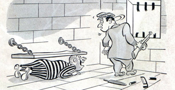 Cartoons: Jailhouse Jokes | The Saturday Evening Post Cartoons: Jailhouse Jokes | The Saturday Evening Post