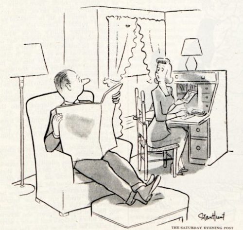 Cartoons: Home Sweet Home | The Saturday Evening Post Cartoons: Home Sweet Home | The Saturday Evening Post