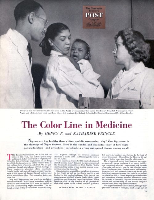 The Color Line In Medicine