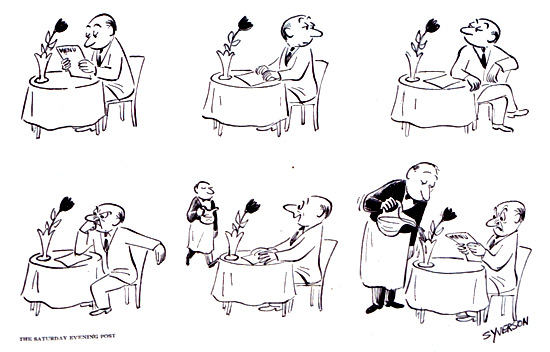 Cartoons: Dining Out | The Saturday Evening Post