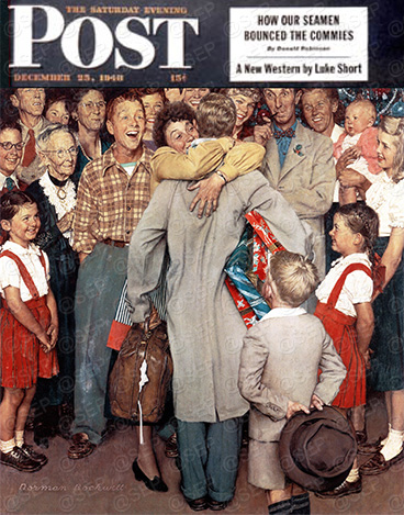 The Homecoming Norman Rockwell December 25, 1948
