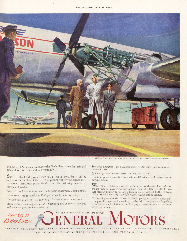 Vintage travel ad