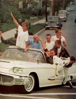 For the youth of 1961 the automobile had become a constant, versatile companion.