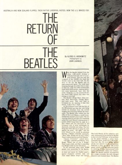 The Return of The Beatles