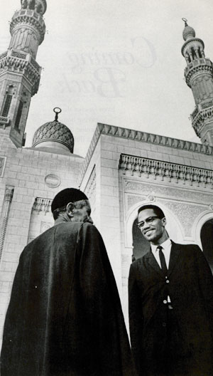 Malcolm X leans to the Orient