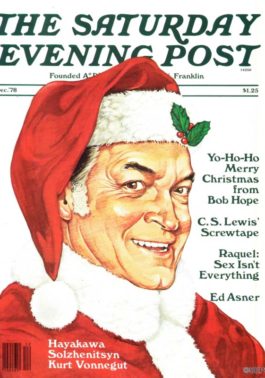 Post cover with Bob Hope