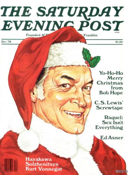 Post cover with Bob Hope