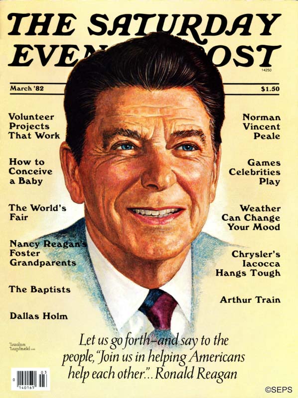 Portrait of Ronald Reagan