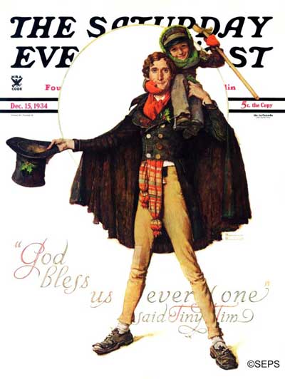 Rockwell’s Dickensian Series | The Saturday Evening Post
