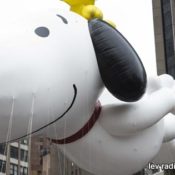 Snoopy parade balloon